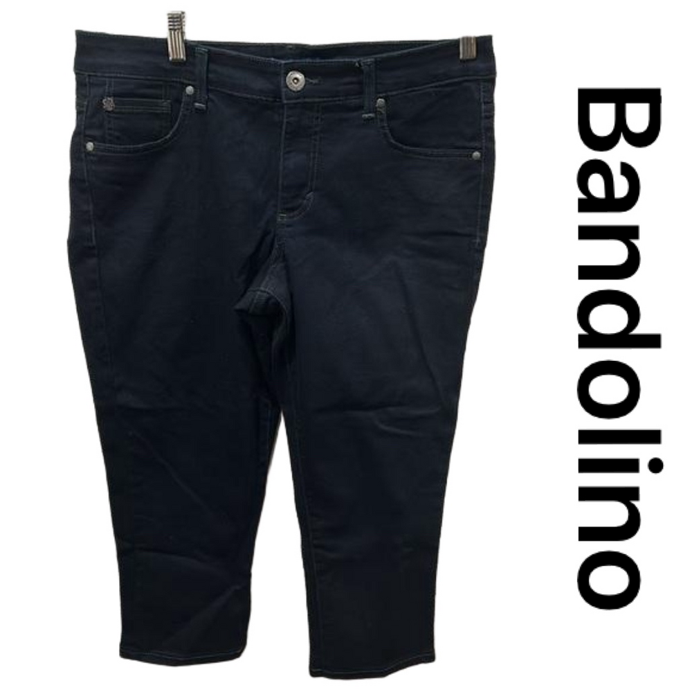 Bandolino jeans dark blue size 12 GUC